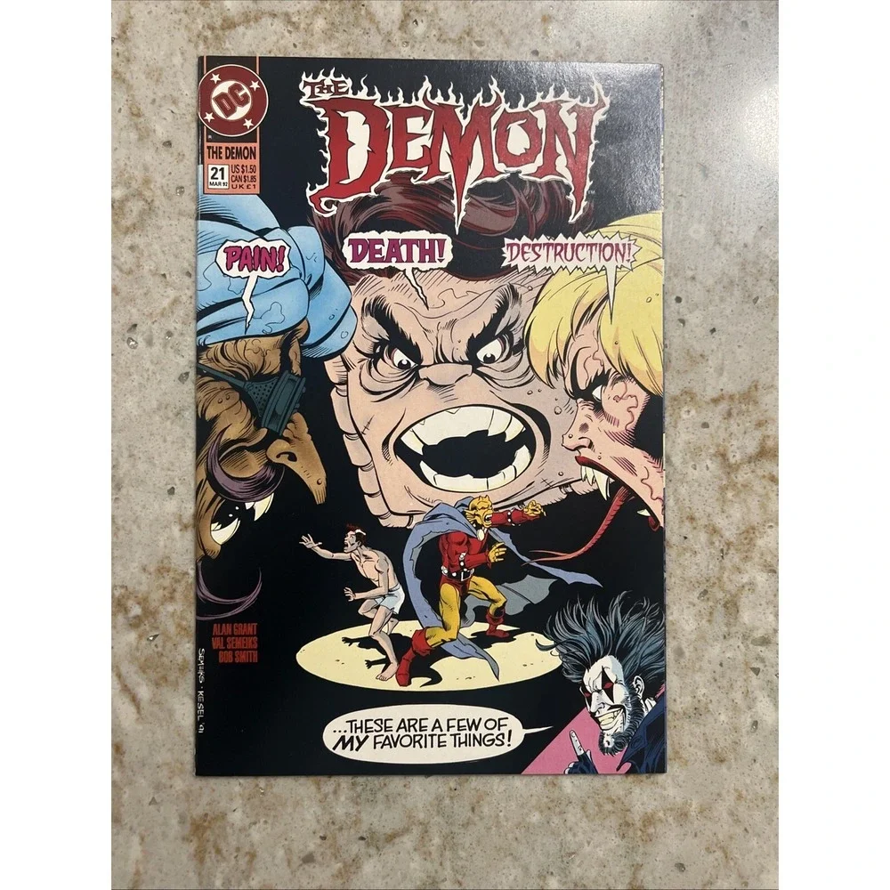 The Demon DC Comic Book Lot Issues 5, 6, 20-26‎